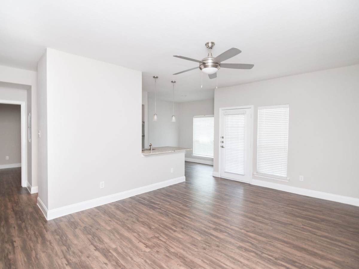 Open area at Green Tree Place in Houston. TX