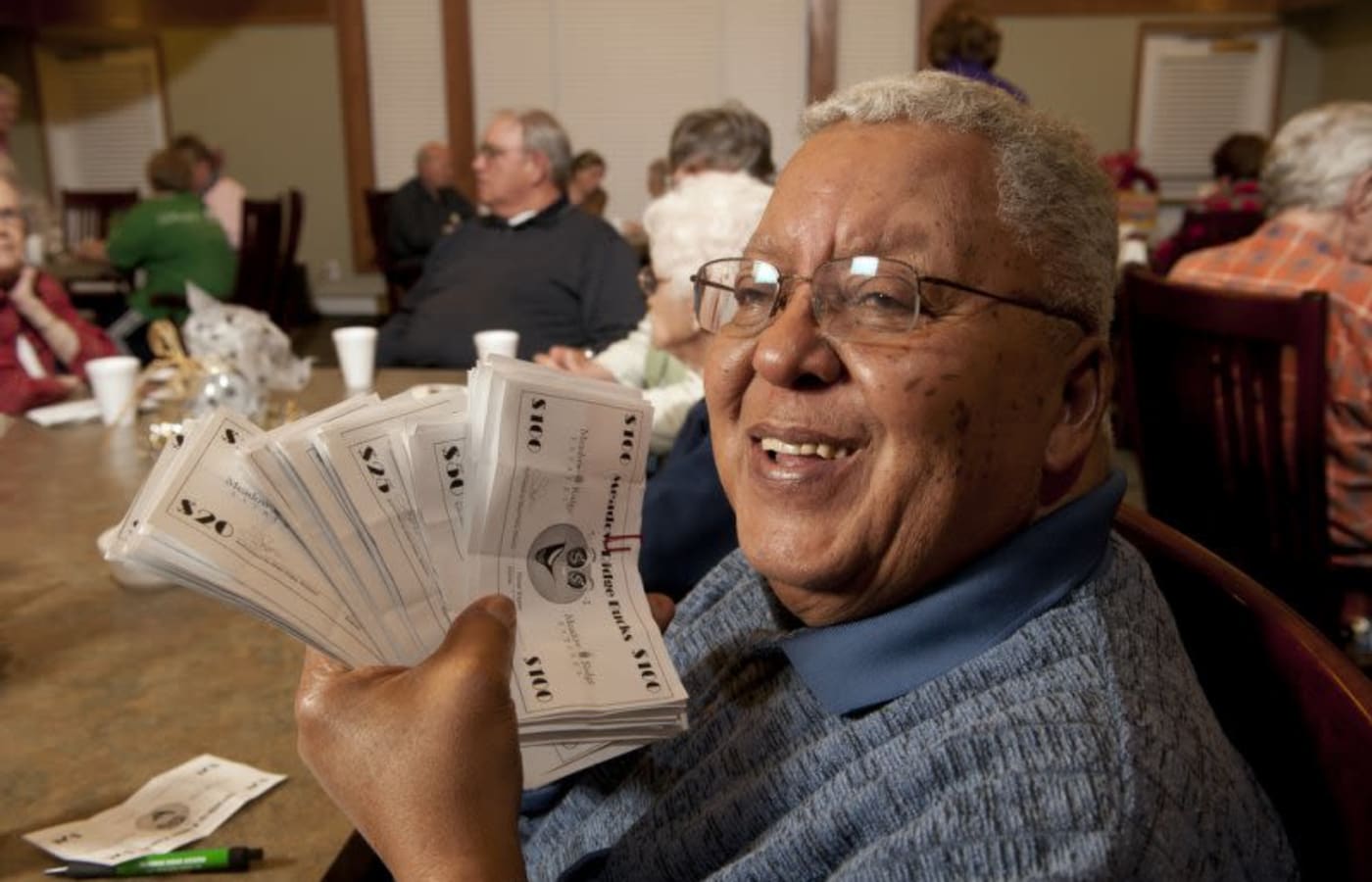 Meadow Ridge Senior Living resident enjoying some of our social activities