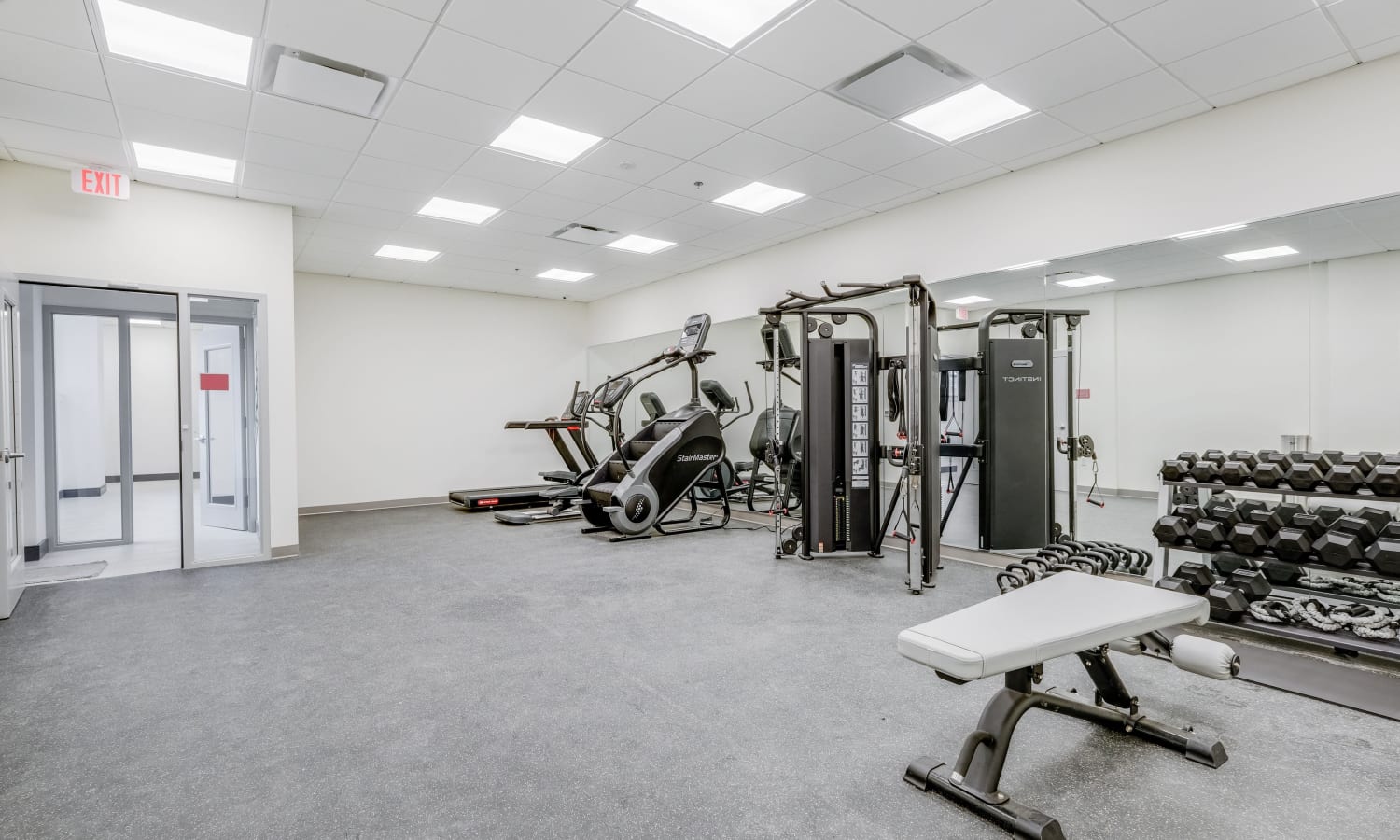 Fitness Center at Liberty Place Apartments