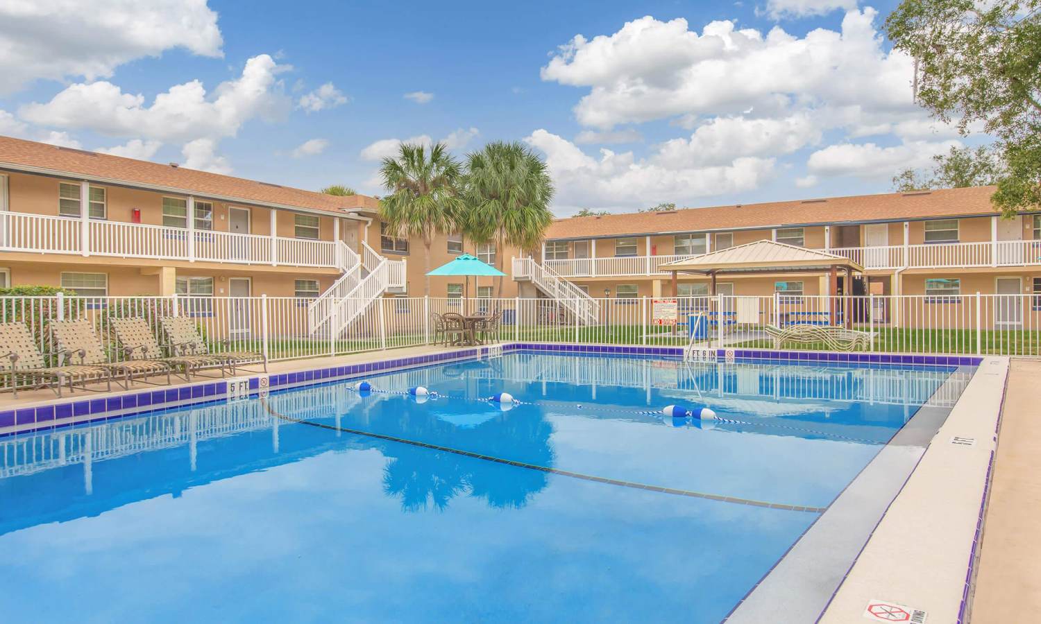 Apartment Pool at Serenity Apartments in Leesburg, Florida
