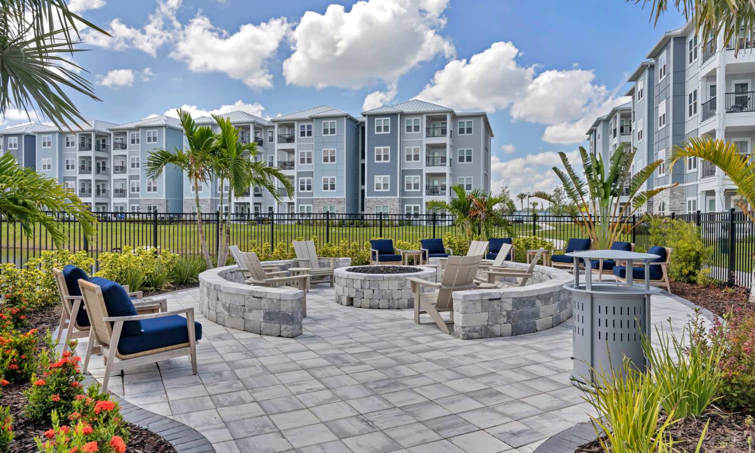 Grill station at The Carlton At Robinson Gateway in Palmetto, Florida