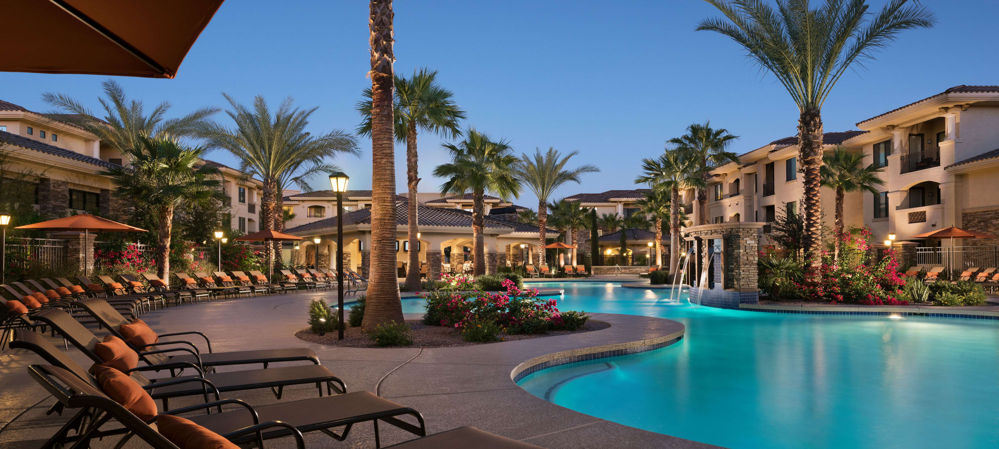 Swimming pool at San Travesia in Scottsdale, Arizona