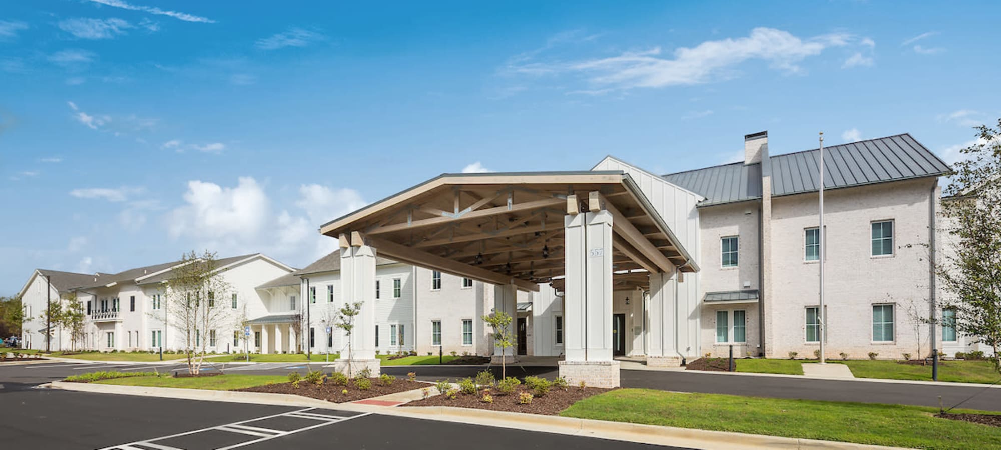A senior living community at The Claiborne at West Lake in Martinez, Georgia.
