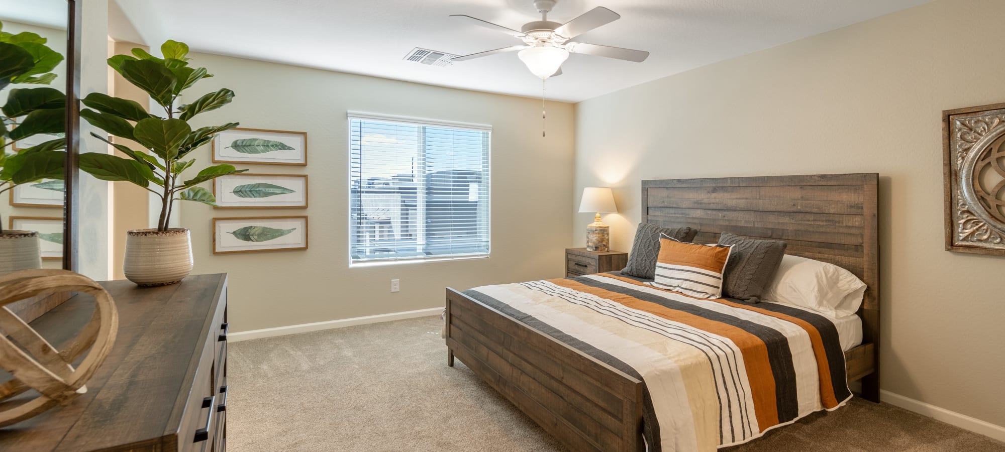 Master Bedroom at BB Living at Val Vista in Gilbert, Arizona