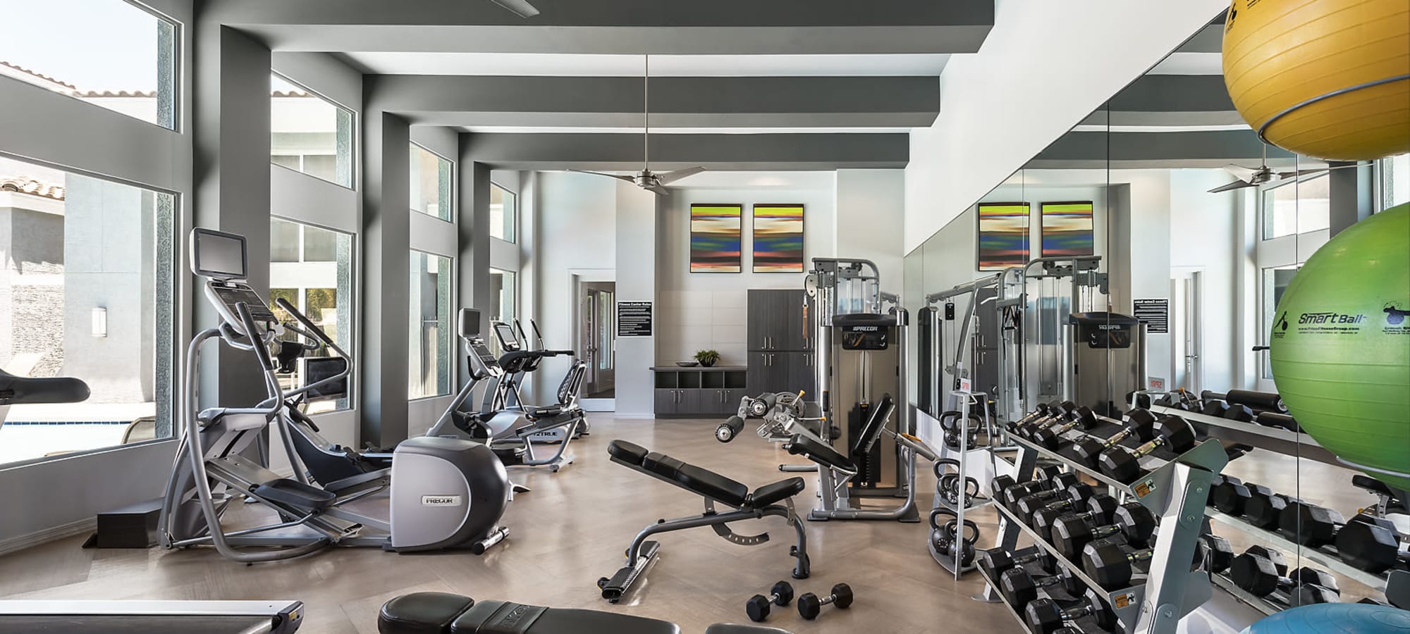 Weight Room at Avenue 25 Apartments