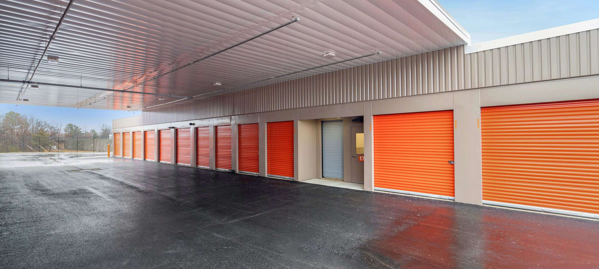 Exterior storage units at YourSpace Storage @ St. Charles in Waldorf, Maryland