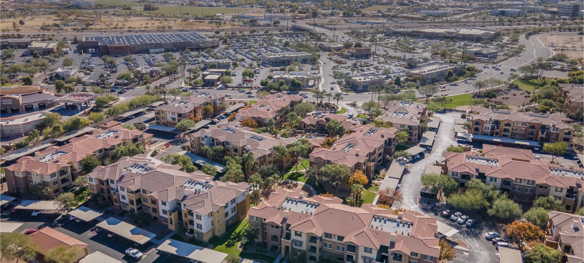 Aerial view at Azul at Spectrum