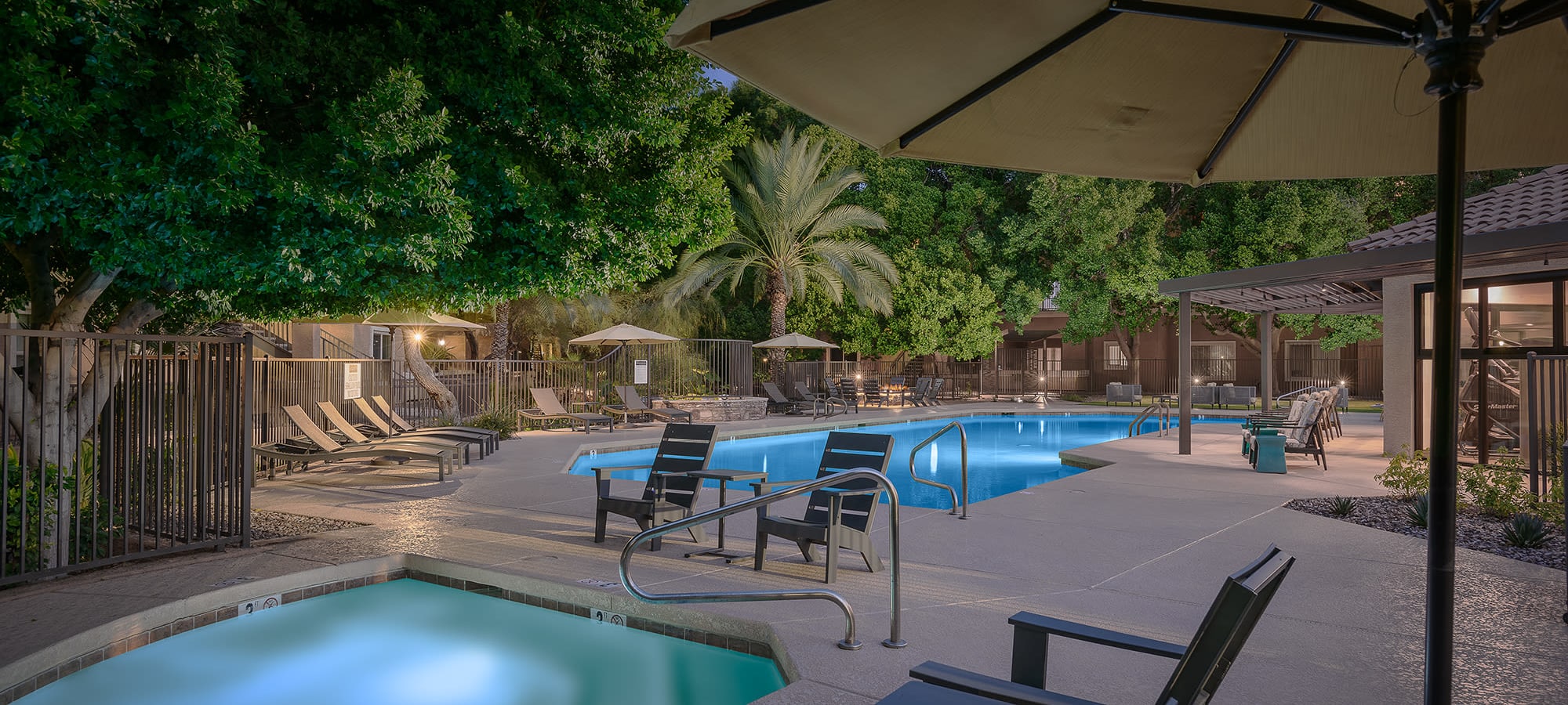 Resort-Style pool at The Regents at Scottsdale in Scottsdale, Arizona