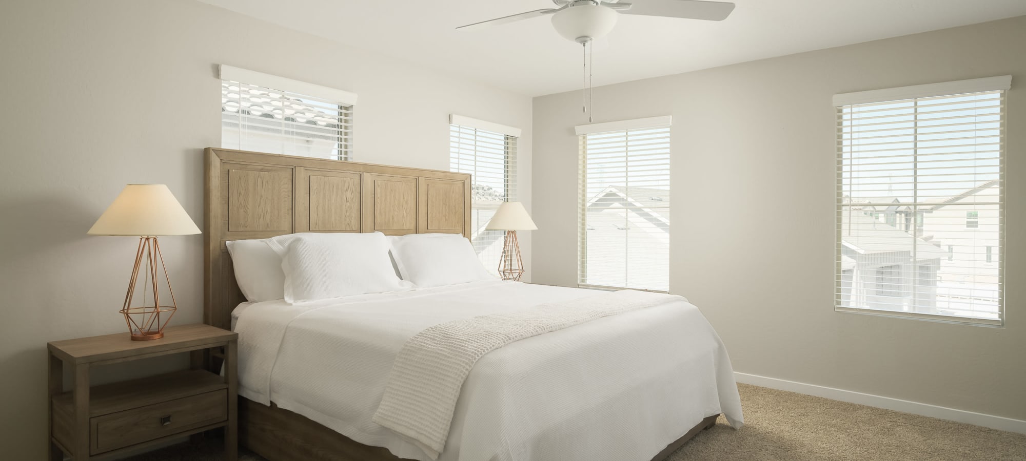 Expansive Master Bedroom at Ironwood Homes at River Run in Avondale, Arizona
