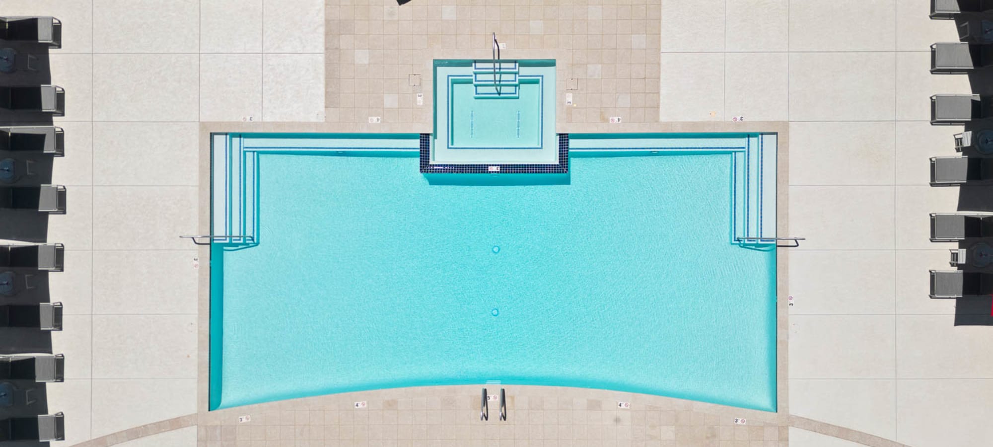 Aerial pool photo at Cottages at McDowell in Avondale, Arizona
