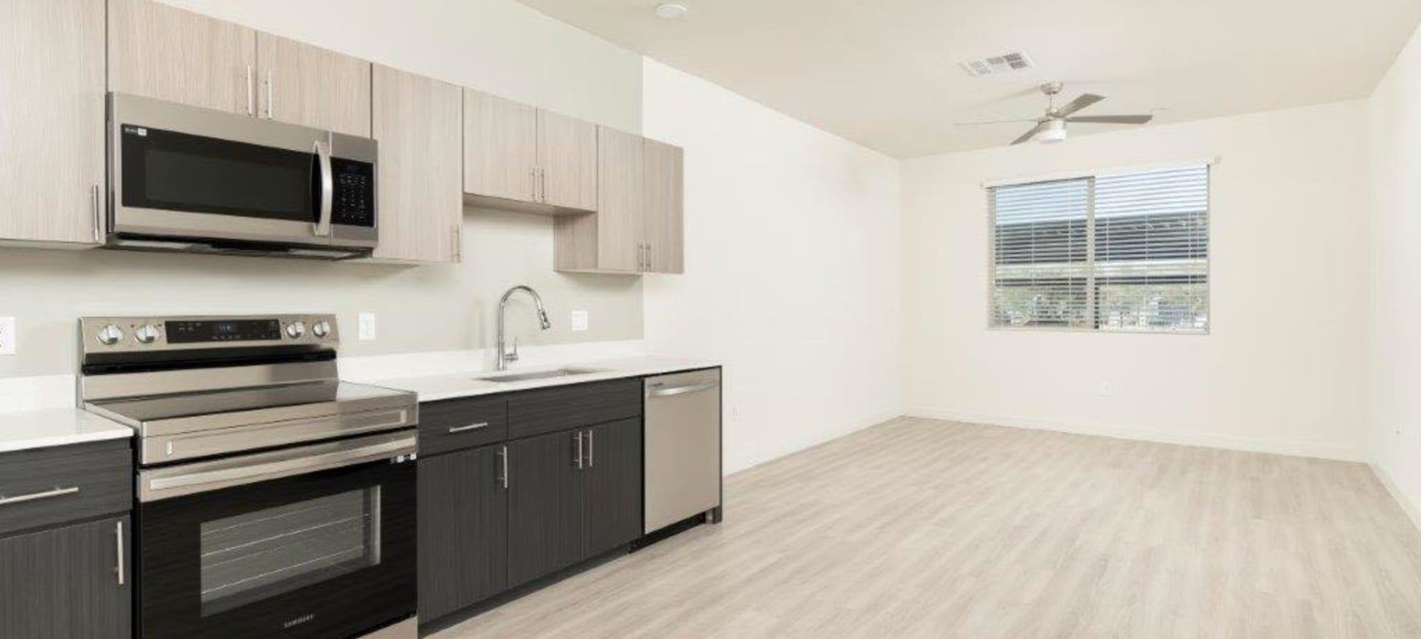 Kitchen area at Horizon North in Phoenix, Arizona 