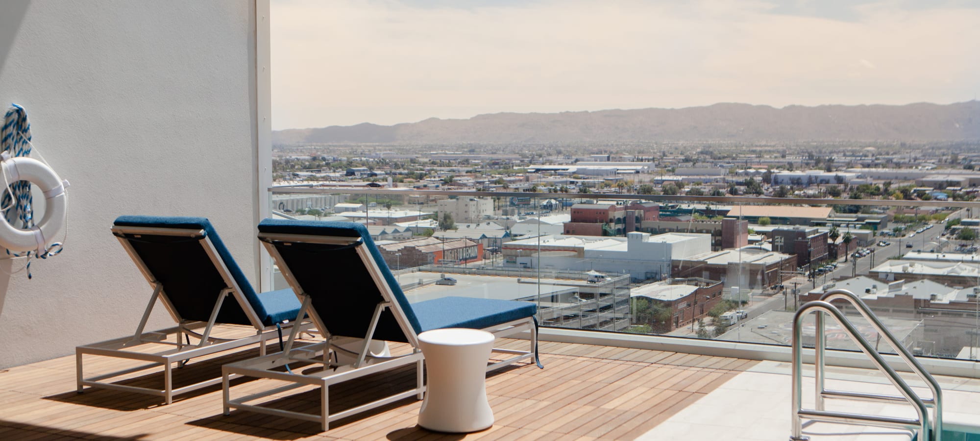 Gym Skydeck Pool Views at CityScape Residences in Phoenix, Arizona