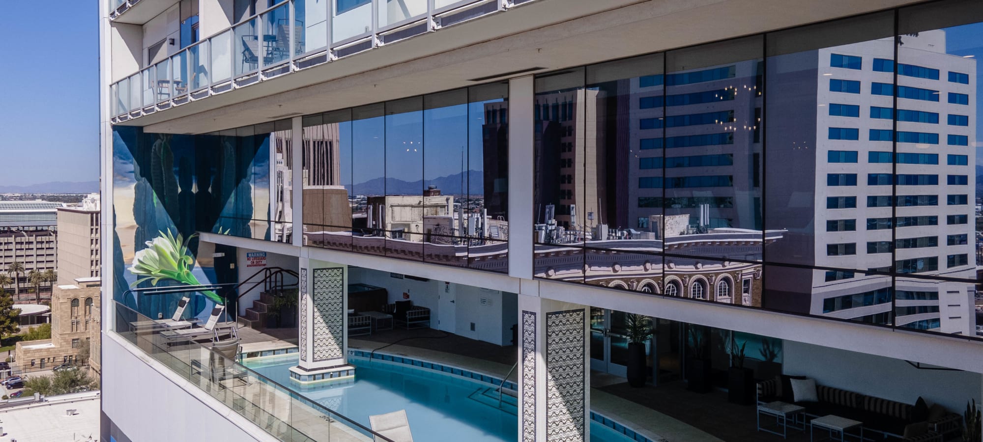 Modern and upscale apartments CityScape Residences in Phoenix, Arizona
