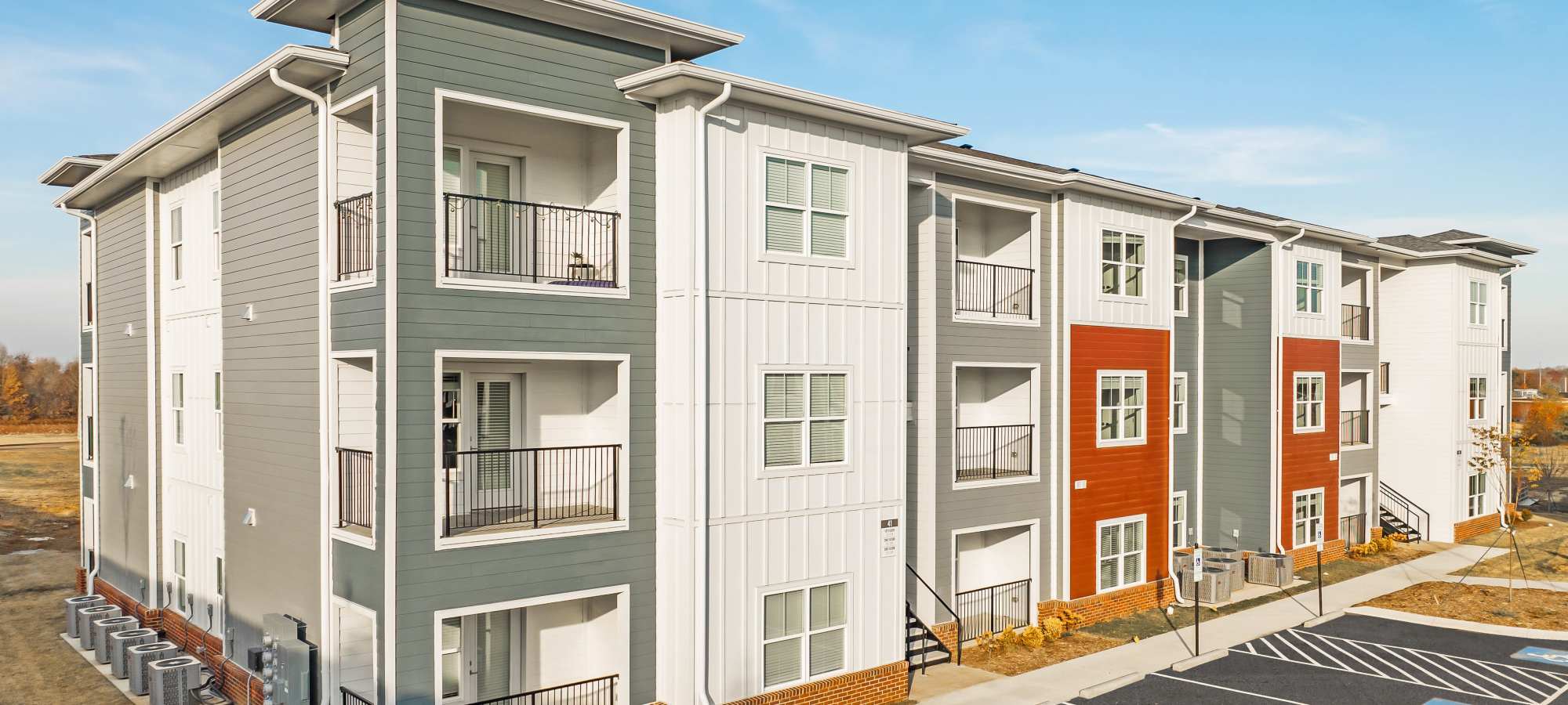 Exterior rendering of  Copper Creek in Jackson, Tennessee
