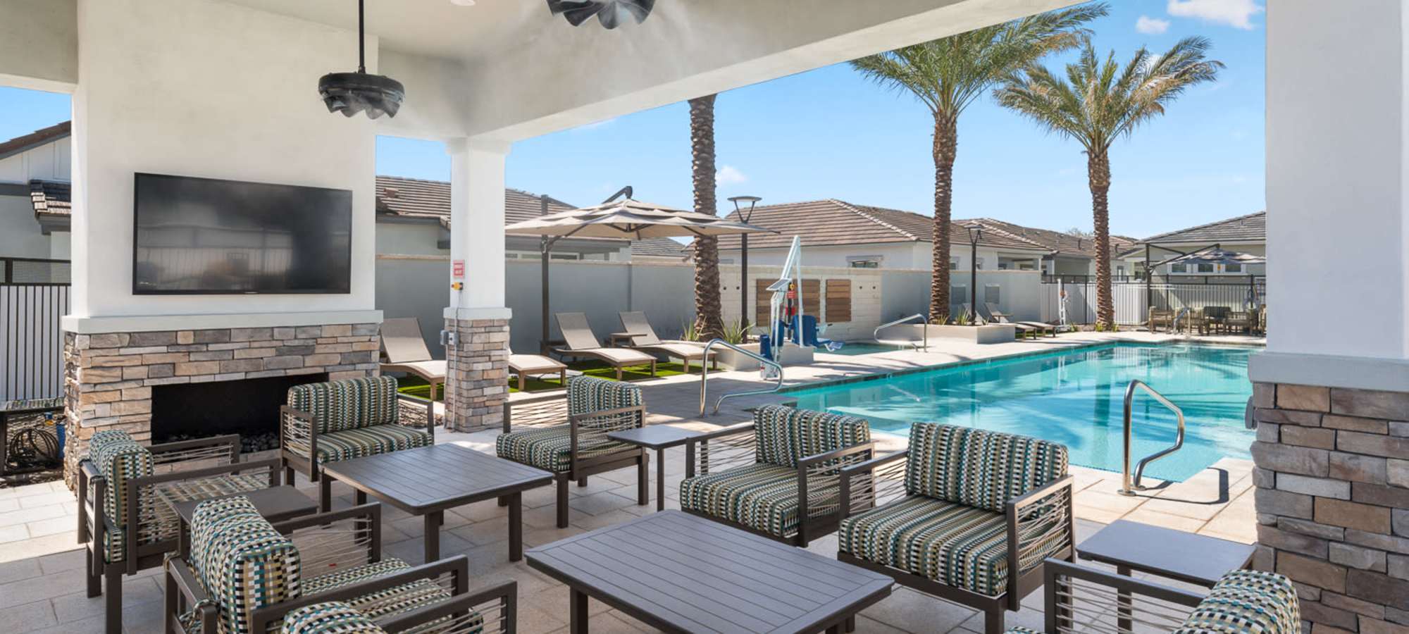 Enjoy apartments with garages at Sobremesa Villas in Surprise, Arizona