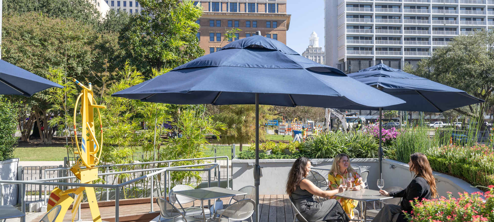 Patio at Thirteen15 in New Orleans, Louisiana