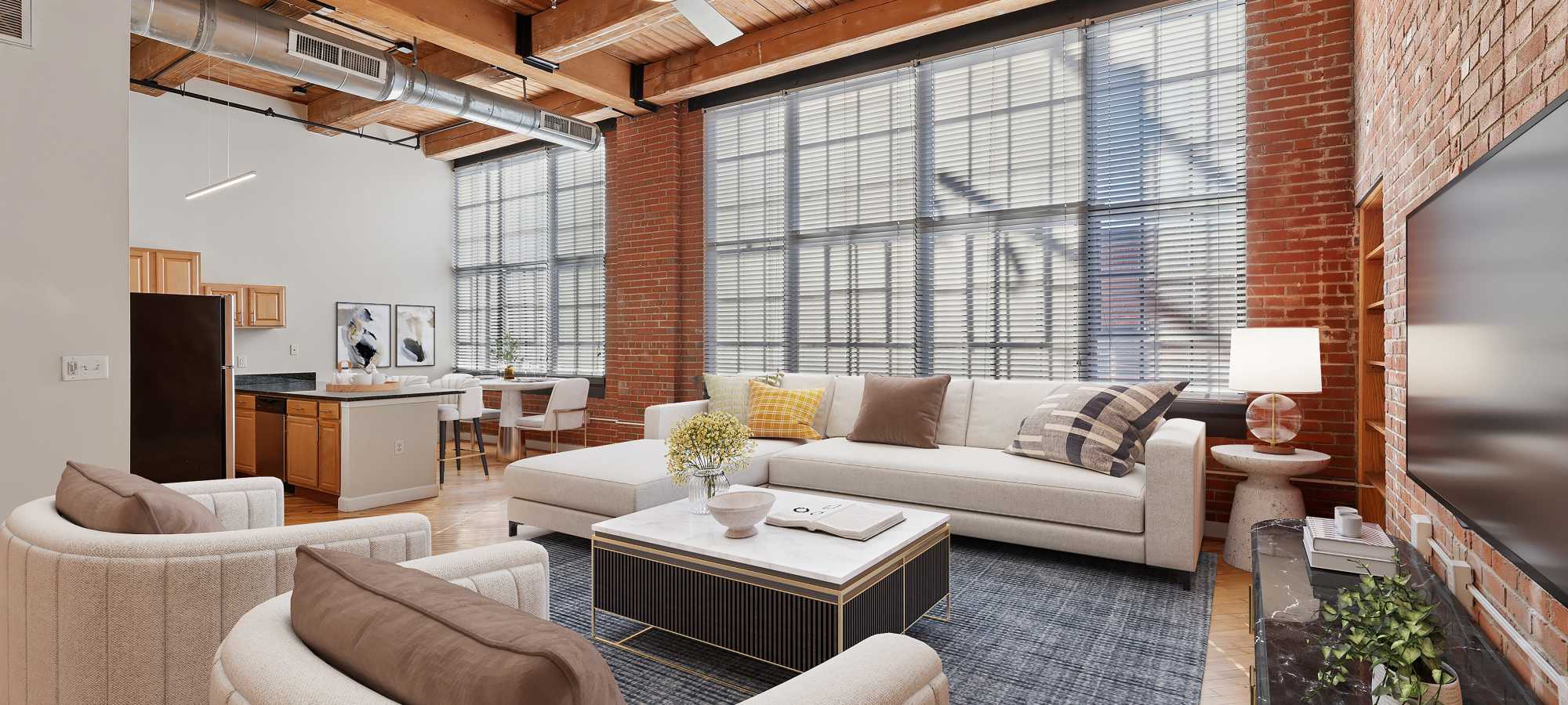 Spacious Living Room