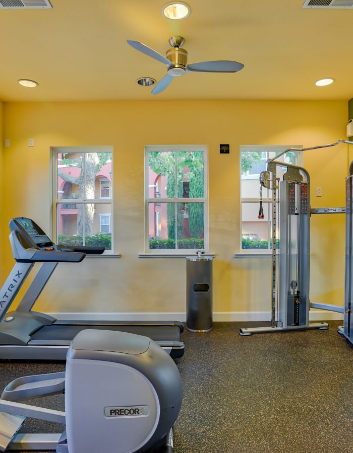 fitness center at The Overlook at Fountaingrove in Santa Rosa, California