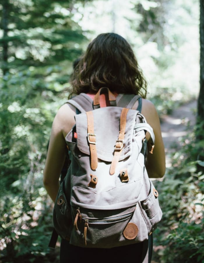 Girl Hiking