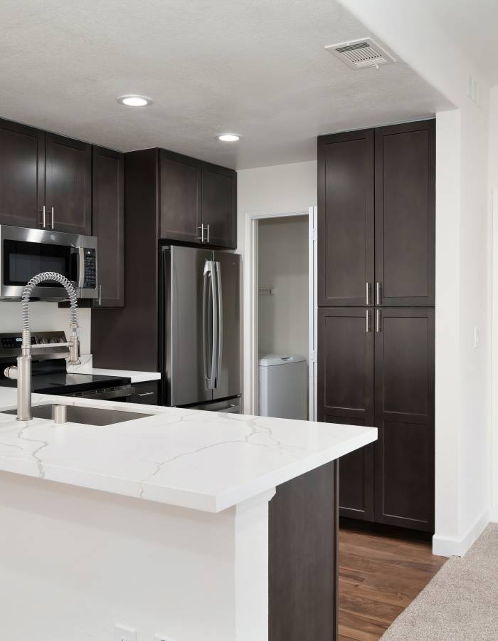 kitchen space at Adagio in Sacramento, California