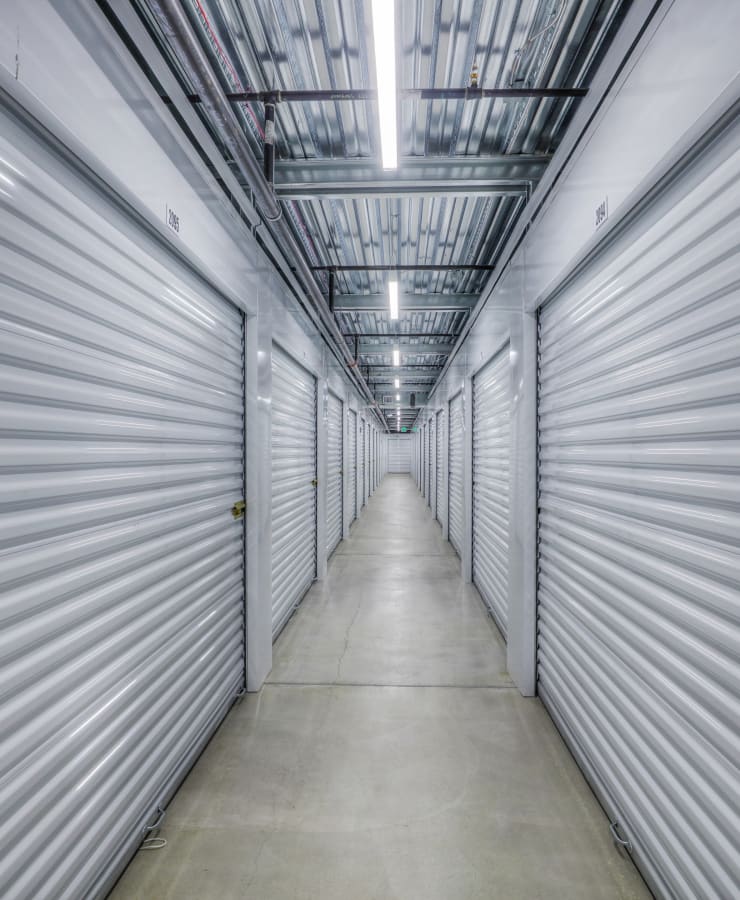 Indoor units at StorQuest Self Storage in Lake Stevens, Washington