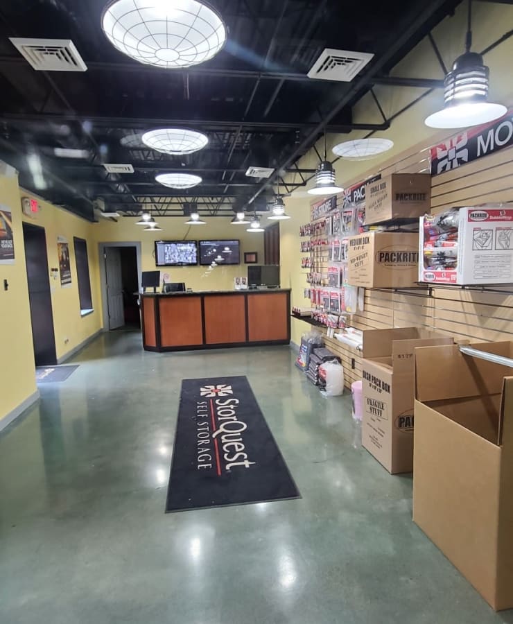 Packing supplies available at StorQuest Self Storage in Thornwood, New York