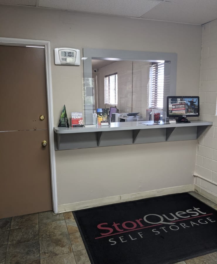 Main office at StorQuest Self Storage in Westlake Village, California