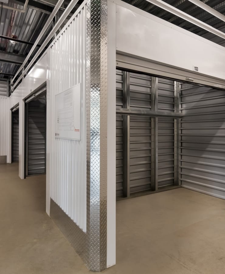 Indoor units at StorQuest Self Storage in Bellingham, Washington