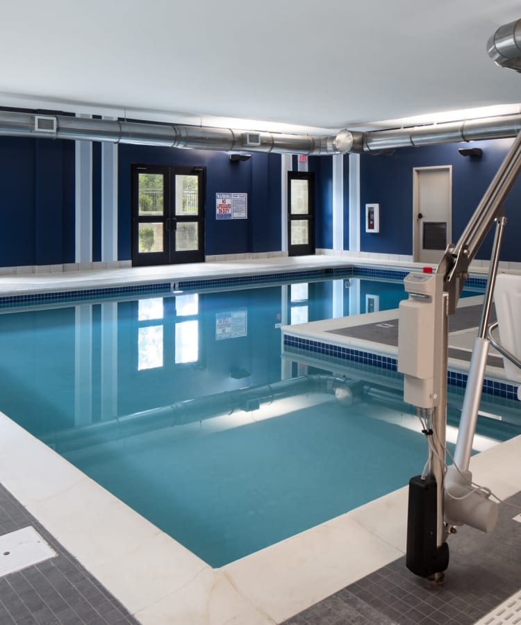 Indoor pool at Monark Grove Greystone in Birmingham, AL