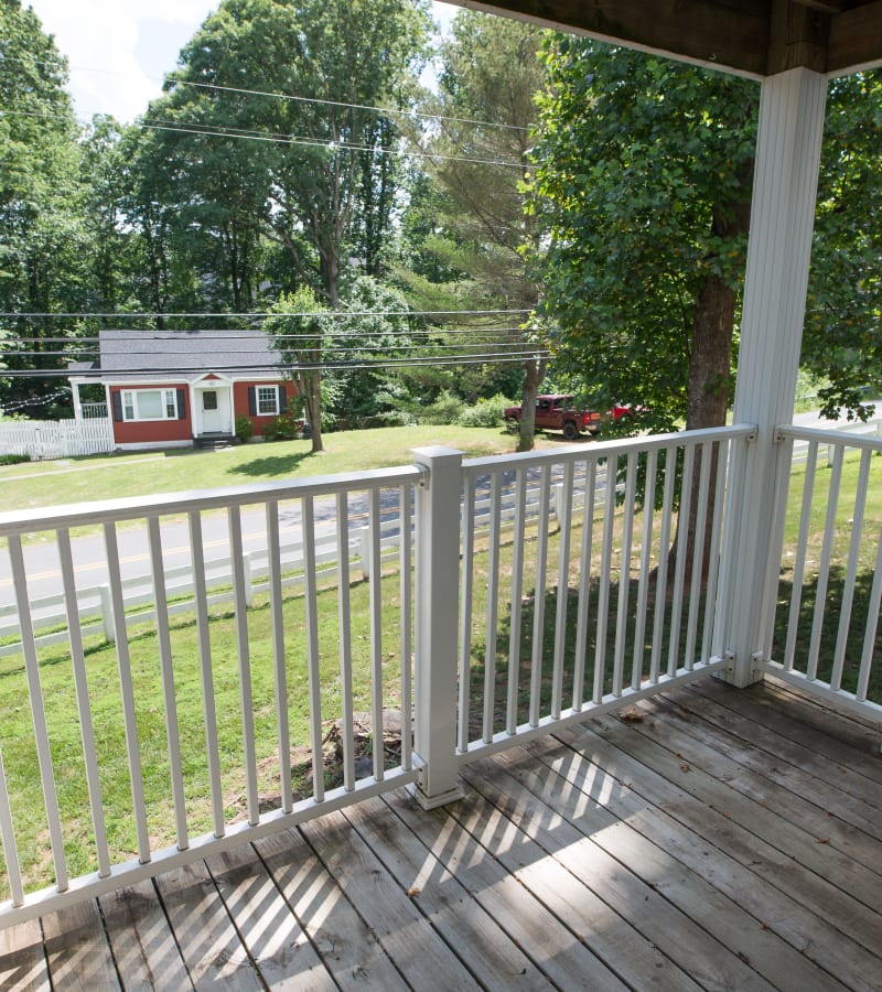 Deck at Villas at Southern Ridge in Charlottesville, Virginia
