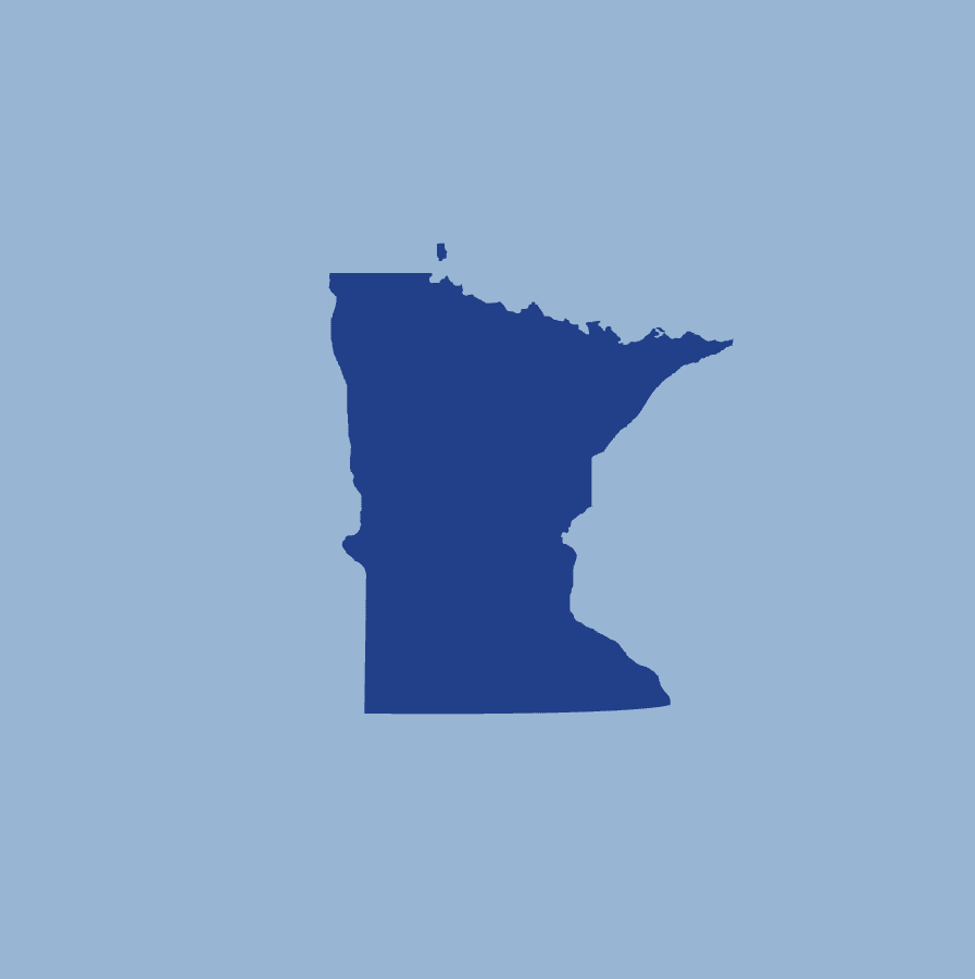 Minnesota graphic map