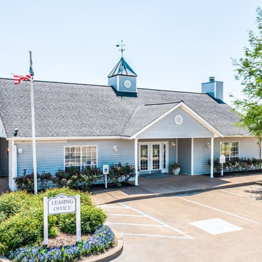 Community center and leasing office at Indigo at 61 in Robinsonville, Mississippi