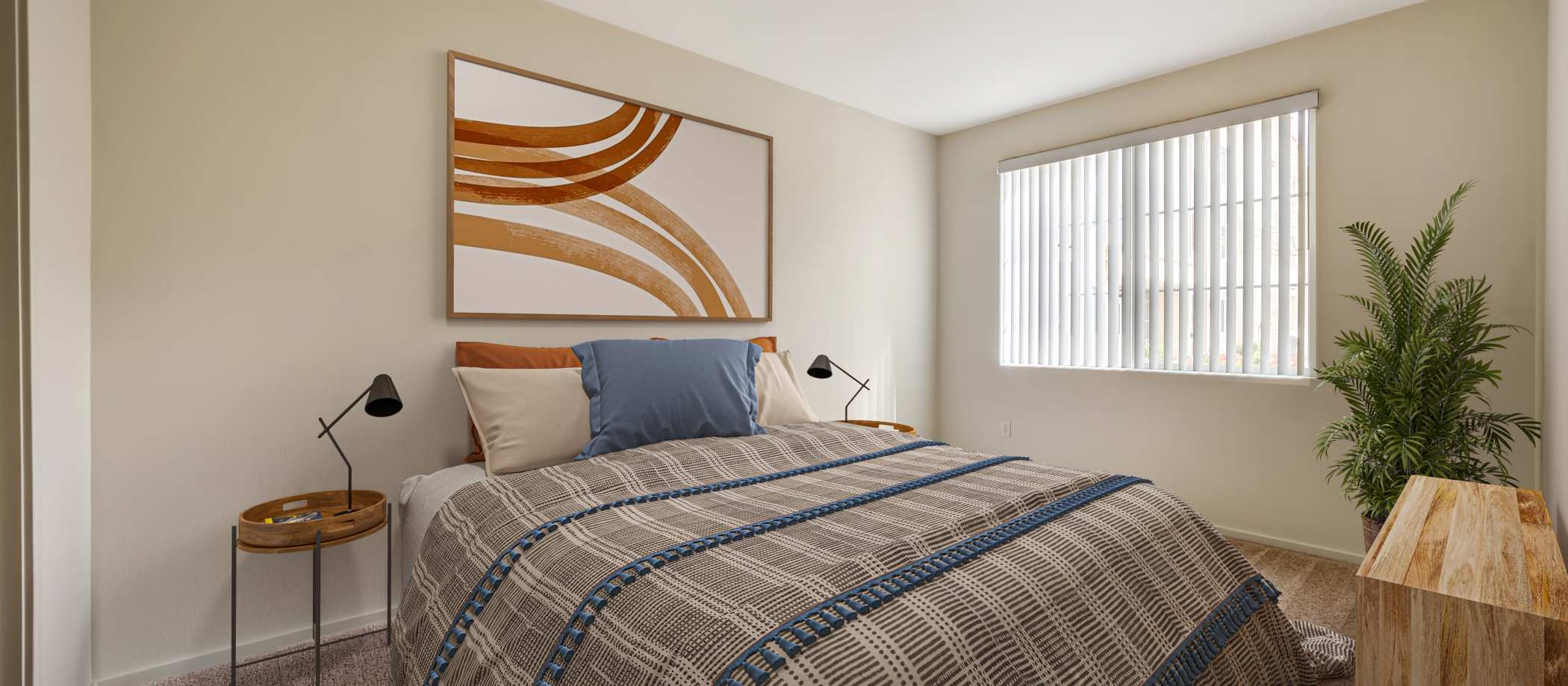 Bedroom at Hancock Terrace in Santa Maria,California