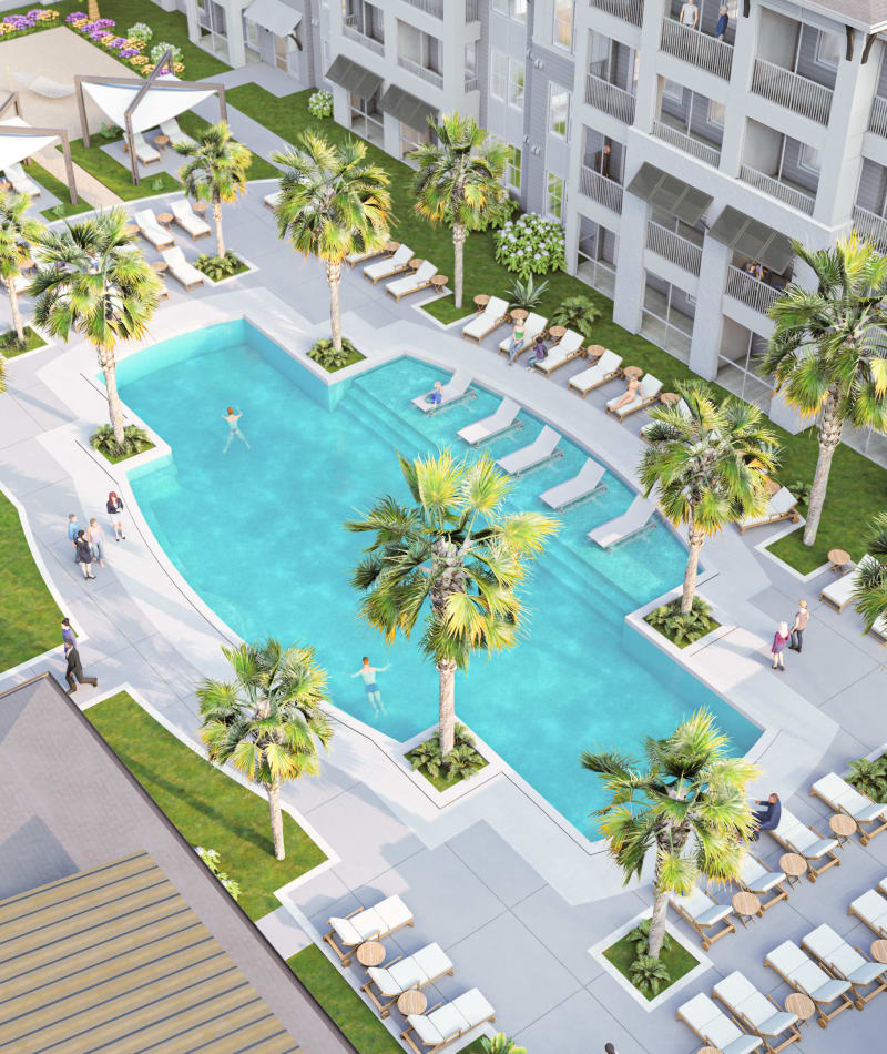 Exterior render of Altura in Pensacola, Florida