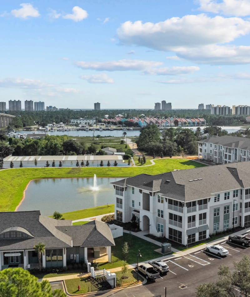 Aerial photo at Altura | Apartments in Pensacola, Florida