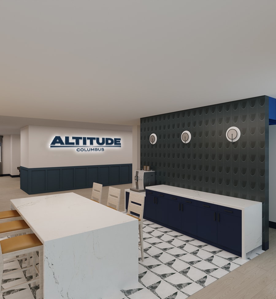 New Coffee Station coming soon at Altitude Columbus in Columbus, Ohio