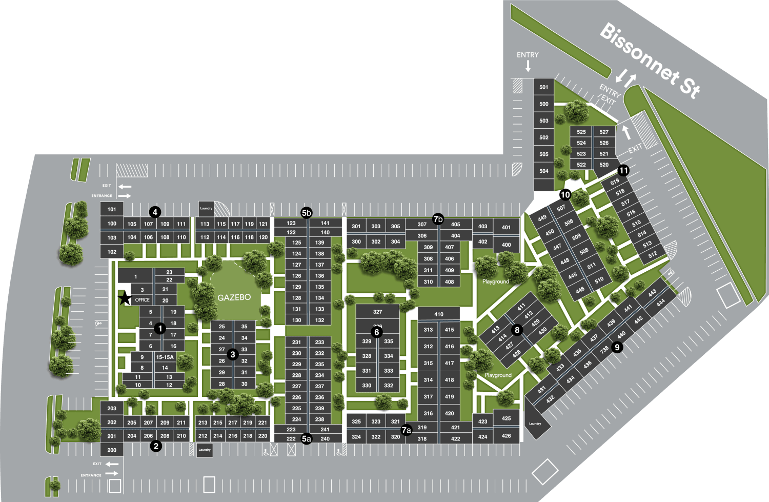 SiteMap at Tierra Bella in Houston, Texas