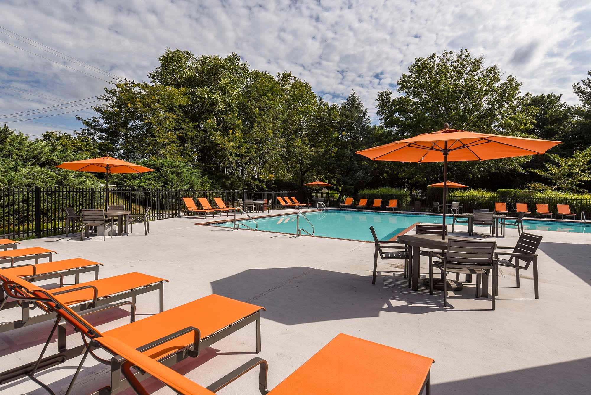 Swimming pool at Stonegate Apartments in Elkton, Maryland