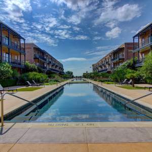Flatiron District at Austin Ranch pool hero image - The Colony, TX