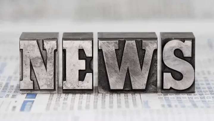 Blocks spelling out NEWS