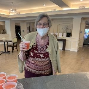 Resident at Harmony Senior Services