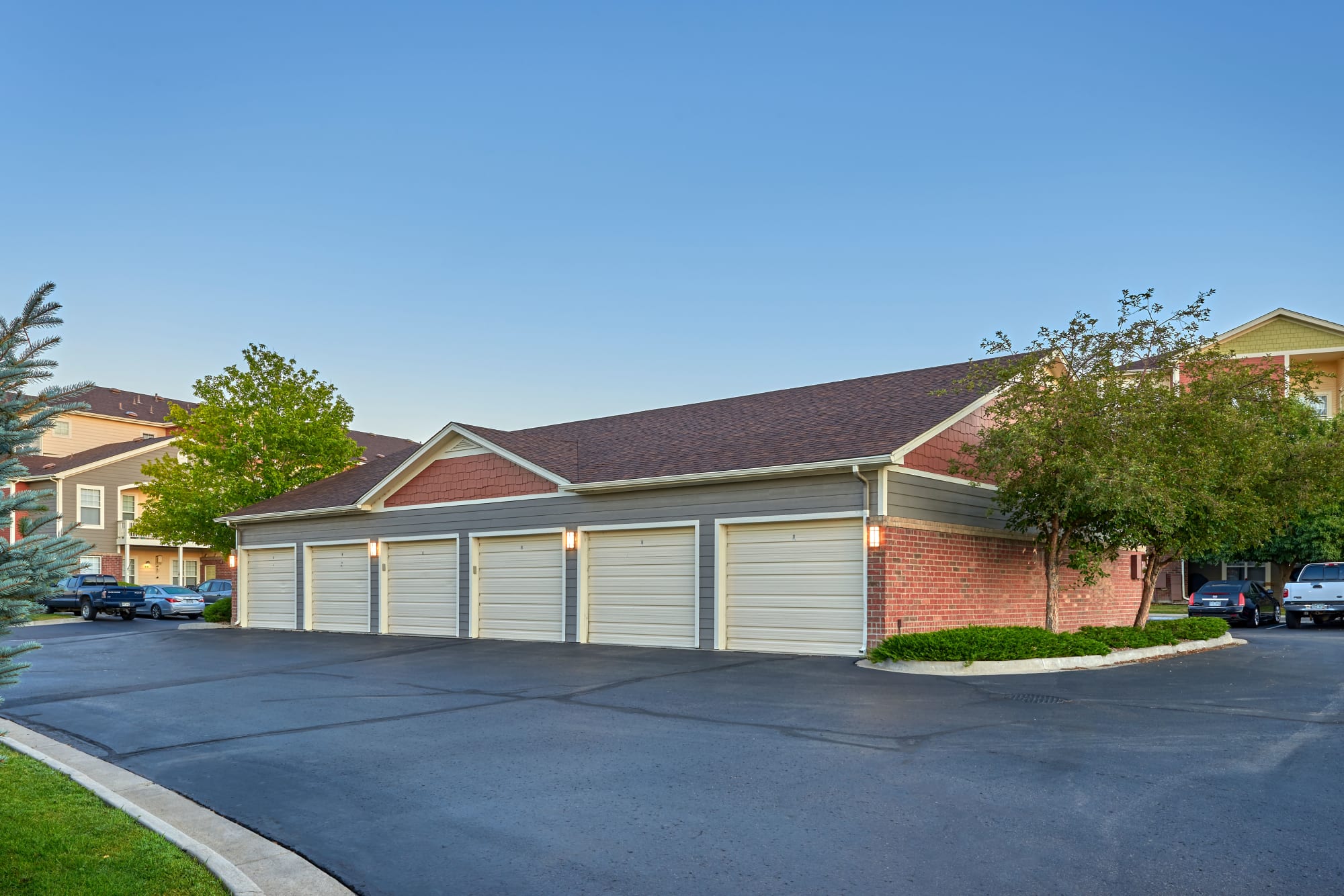 Garages at Bear Valley Park in Denver, Colorado