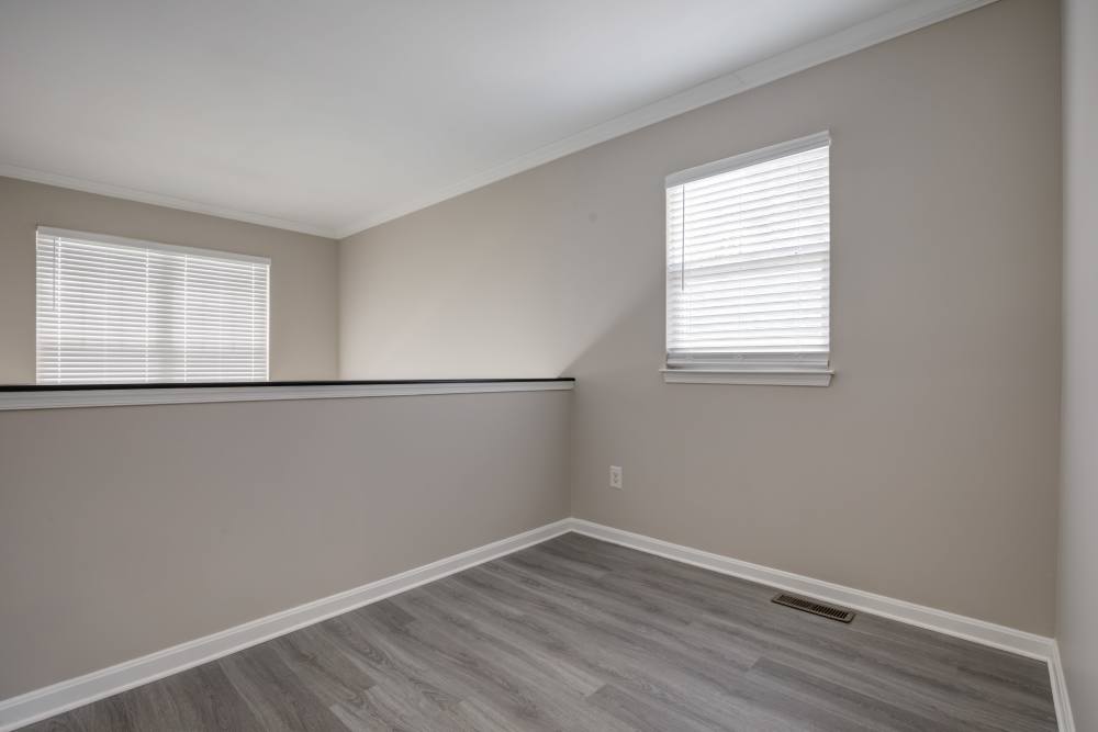 Upstairs landing at The Residences at Waterstone in Pikesville, Maryland