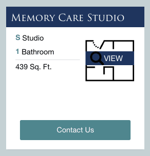 Memory Care Floor Plan