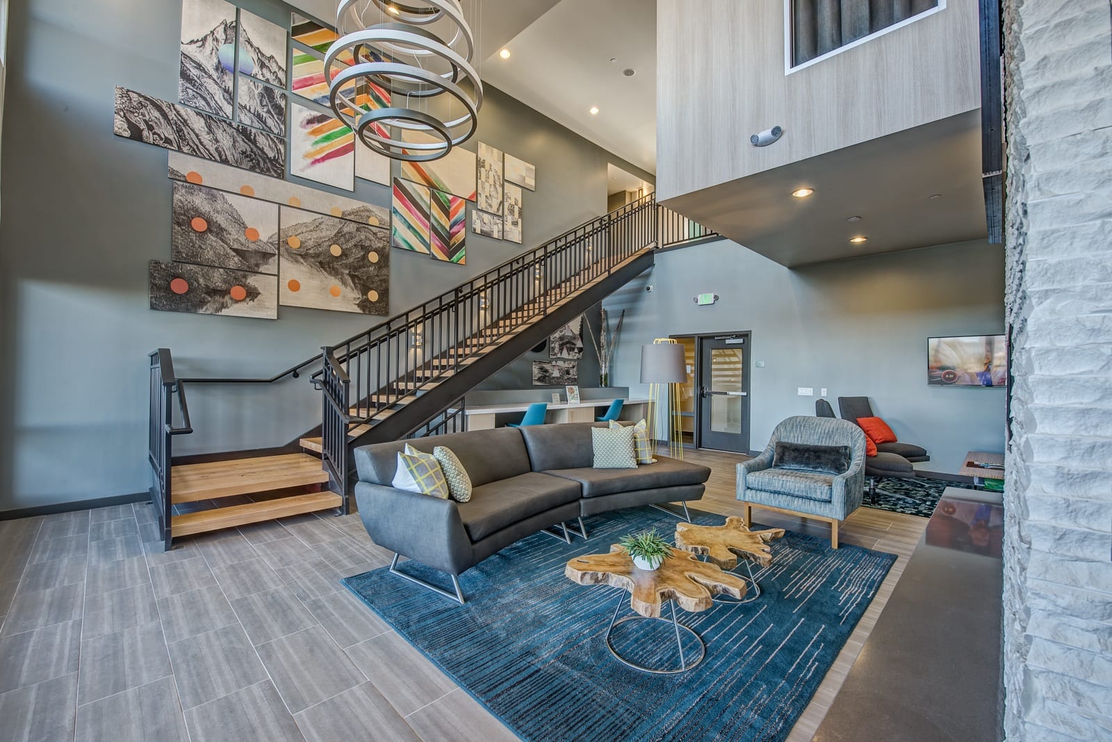 Clubroom and game room