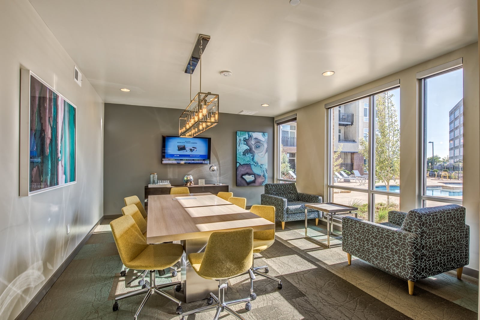 Business conference room