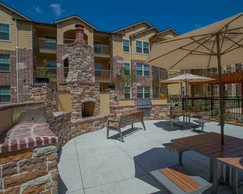 24-hour fitness center at our apartments in Waco