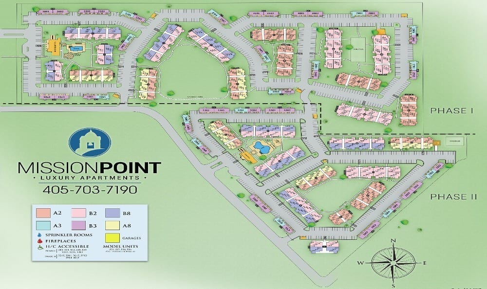 Photos of Our Apartments in Moore Mission Point Apartments