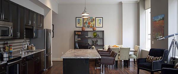 apartment features at 400 North Ervay