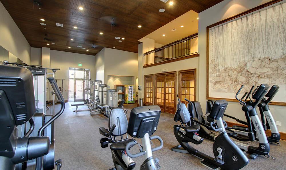 Enjoy the luxury fitness center